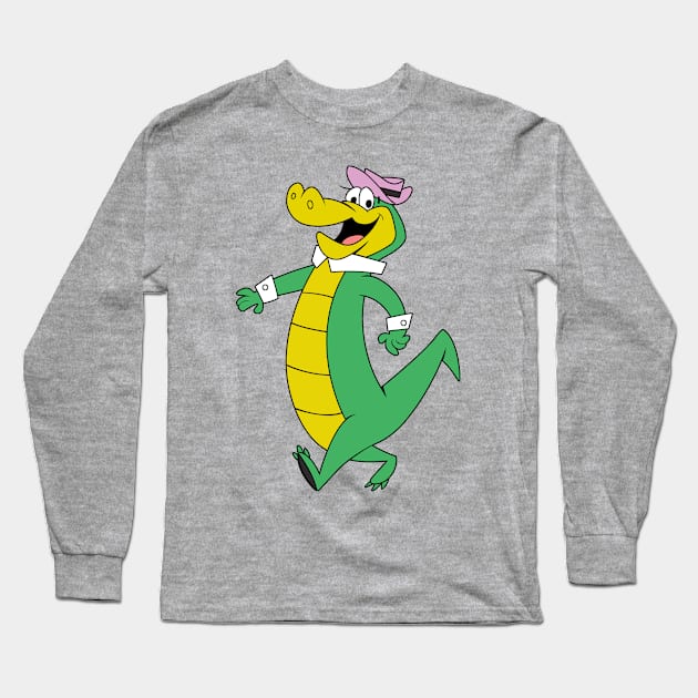 Wally Gator - Boomerang Long Sleeve T-Shirt by LuisP96